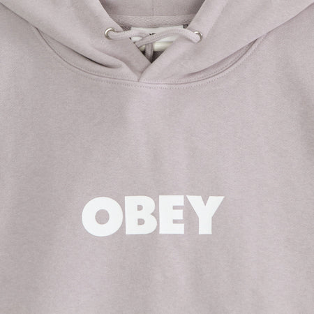 OBEY Felpa Leggera Cappuccio Uomo Bold Premium French Terry Hooded Sweat Purple Paste da uomo