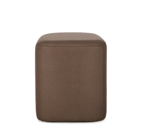 Pouf "Darya" struttura in MDF rivestimento in poliestere per interno