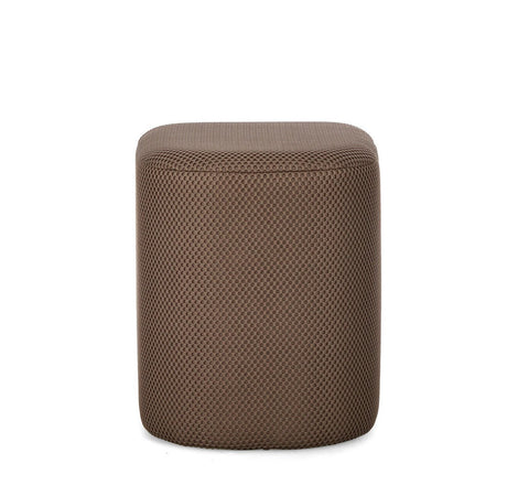 Pouf "Darya" struttura in MDF rivestimento in poliestere per interno