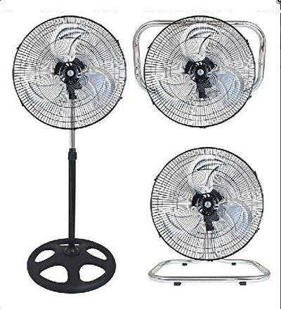 VINCO MOD.70718 Ventilatore A Pantana 90W Da Parete e Da Appoggio 3 Modalità - Oscillazione Automatica