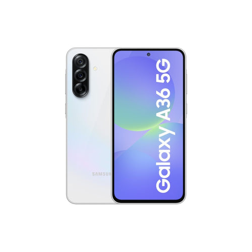 SAMSUNG Galaxy A36 5G Smartphone 6.7 Display Super AMOLED RAM 6 Gb Memoria Interna 128 Gb Fotocamera 50 MP AWESOME WHITE EU