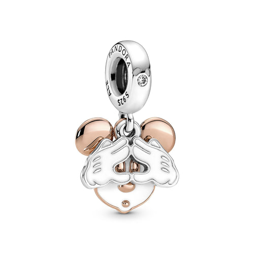 PANDORA - Disney, charm Pendente Mickey Mouse, Be Yourself