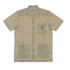 CARHARTT WIP Camicia Manica Corta Uomo Creek Shirt Wall da uomo