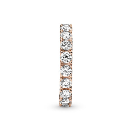 PANDORA - Anello eternity Sentiero luminoso Rose gold