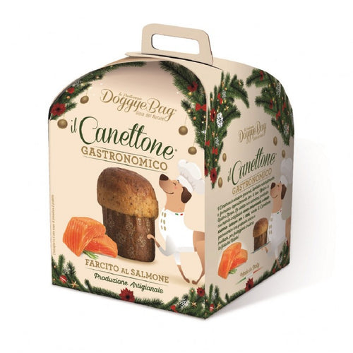 Panettone per cani al salmone Canettone Gastronomico