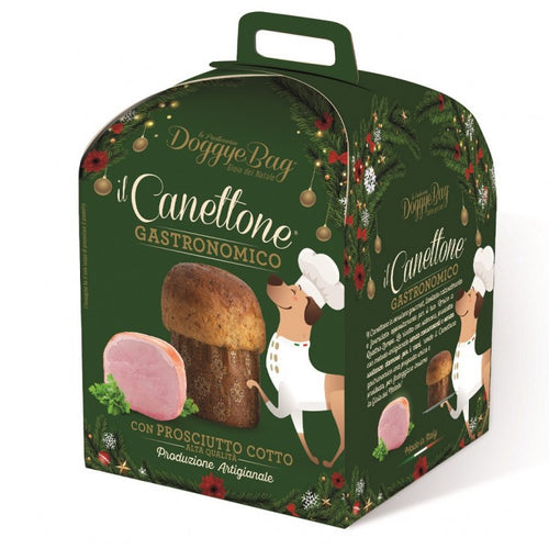 Panettone per cani al prosciutto cotto Canettone Gastronomico