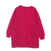 Adidas Vestito Donna Sweater Dress Real Magenta da donna