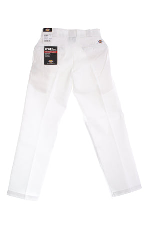 DICKIES Pantalone Lungo Uomo 874 Work Pant Rec White da uomo
