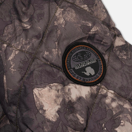 Napapijri Giubbotto Donna Aphira Reversibile Verde N0YGMRF17