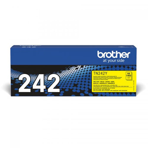 Brother TN-242Y cartuccia toner 1 pezzo(i) Originale Giallo