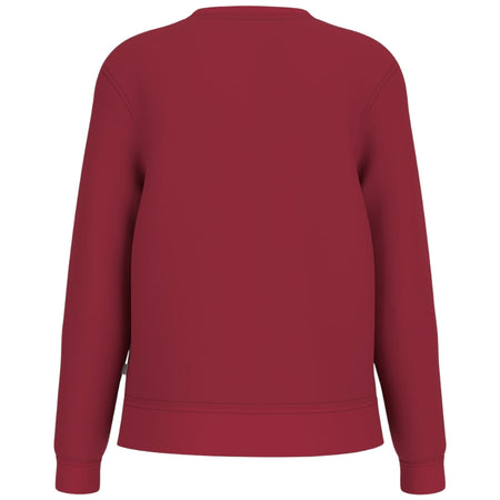 Guess felpa bordeaux con stampa GJ W5BQ07 KC811 G5M3