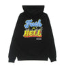 5TATE OF MIND Felpa Leggera Cappuccio Uomo Fresh As Hell Hoodie Black da uomo