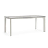 Tavolo Alcora struttura in alluminio verniciato a polvere 180 x h 75 cm per arredo casa