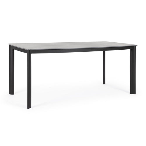 Tavolo Alcora struttura in alluminio verniciato a polvere 180 x h 75 cm per arredo casa