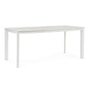 Tavolo Alcora struttura in alluminio verniciato a polvere 180 x h 75 cm per arredo casa