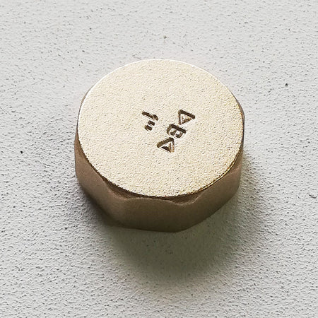Tappo F da 1"1/2 in ottone