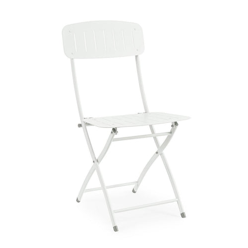 Sedia Yvonne struttura in acciaio trattato per esterno