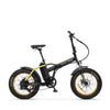 ARGENTO Fat-EBike MINI MAX - Bicicletta Elettrica 250W 36v, 60Nm di Potenza, Ruote da 20, Freno Disco Meccanico - Colore Giallo