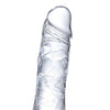 Dildo Trasparente con Ventosa Crystal Glazed 19cm