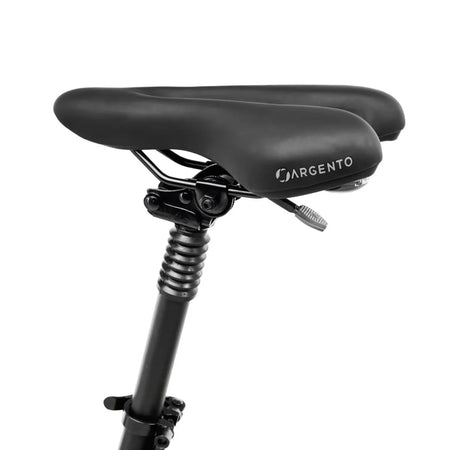 ARGENTO Fat-EBike MINI MAX - Bicicletta Elettrica 250W 36v, 60Nm di Potenza, Ruote da 20", Freno Disco Meccanico - Colore Giallo