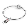 PANDORA - charm Marvel, Avengers, Pendente Black Widow