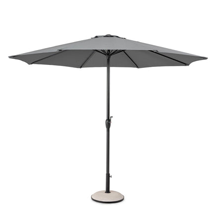 Ombrellone palo centrale "Kalife" in alluminio verniciato a polvere per giardino e balcone Ø 300 cm