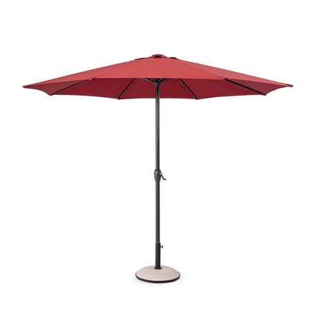 Ombrellone palo centrale "Kalife" in alluminio verniciato a polvere per giardino e balcone Ø 300 cm