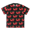 IUTER Maglietta Uomo Cherry Allover Tee Black da uomo