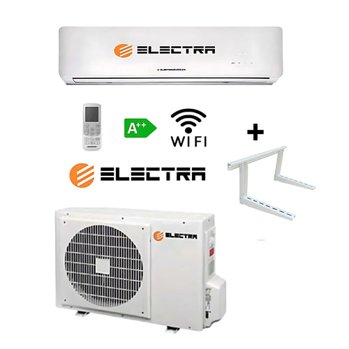 Climatizzatore + Staffa ELECTRA ICE C12C 12000 BTU R32 WiFi Integrato A++
