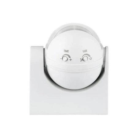 Ecoprice Sensore a Infrarossi Da Parete IP44 Bianco