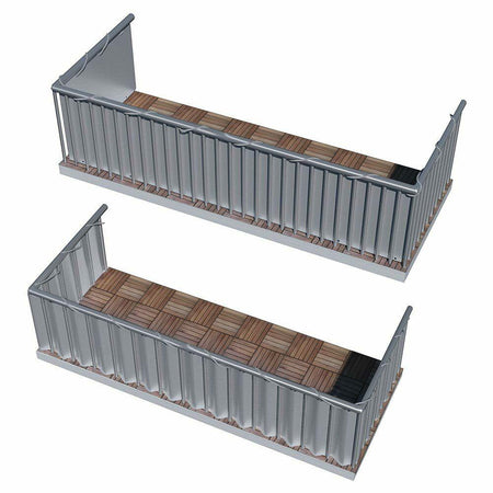 Telo ombreggiante e frangi vista in Poliestere Grigio 160 gr 5 mt