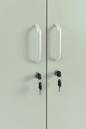 Armadio "Cambridge" in acciaio monocolore