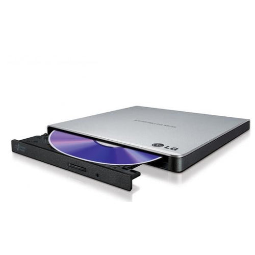 Masterizzatore esterno LG GP57ES40 - Masterizza tutti i principali formati DVD / CD - Protezione dei dati con supporto M-DISC - Funzione Silent Play - Silver