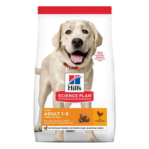 Hill's Light secco Cani Adulti Large pollo 12 kg