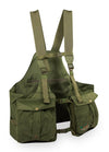 Marsupio trisacca da Caccia Suede Jungla, Verde, 18 Litri
