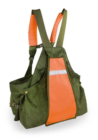 Marsupio trisacca da Caccia Suede Jungla, Verde, 18 Litri