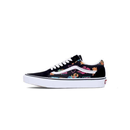 VANS Scarpa Bassa Uomo Old Skool (vans Market) Black/neon da uomo