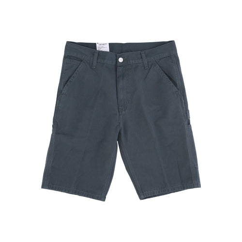 CARHARTT WIP Jeans Corto Uomo Ruck Single Knee Short Hemlock Green Stone Washed da uomo