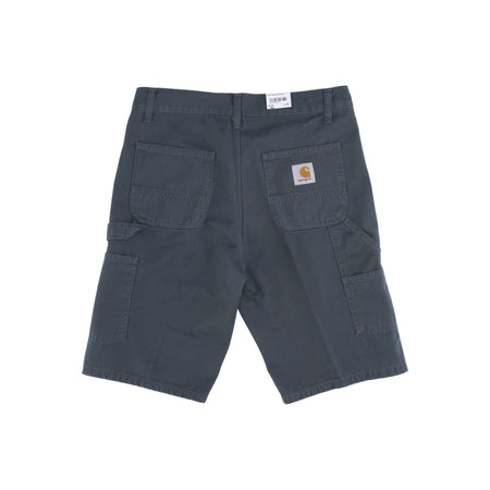 CARHARTT WIP Jeans Corto Uomo Ruck Single Knee Short Hemlock Green Stone Washed da uomo