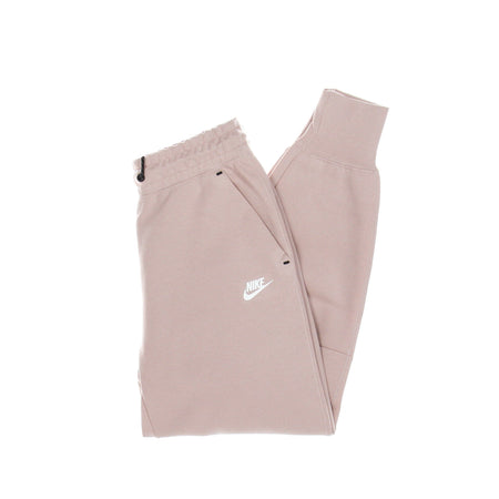 Nike Pantalone Tuta Leggero Donna Sportswear Tech Fleece Pink Oxford/white da donna