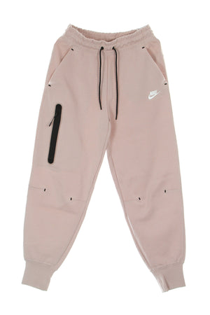 Nike Pantalone Tuta Leggero Donna Sportswear Tech Fleece Pink Oxford/white da donna