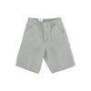 CARHARTT WIP Pantalone Corto Uomo Single Knee Short Pale Spearmint Faded da uomo