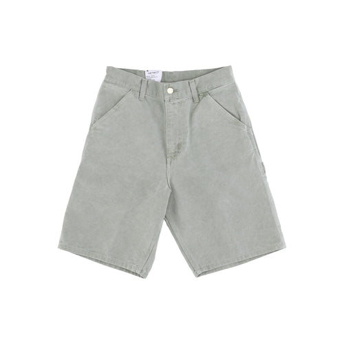 CARHARTT WIP Pantalone Corto Uomo Single Knee Short Pale Spearmint Faded da uomo