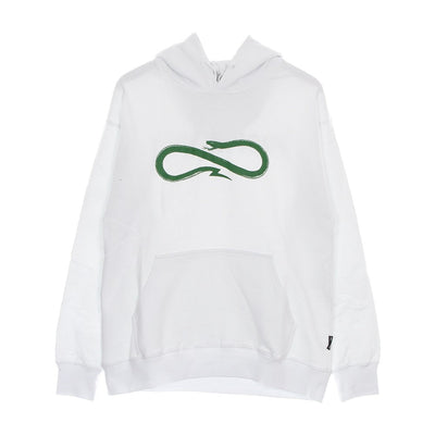 PROPAGANDA Felpa Leggera Cappuccio Uomo Logo Green Hoodie White/green da uomo