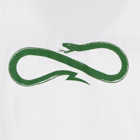 PROPAGANDA Felpa Leggera Cappuccio Uomo Logo Green Hoodie White/green da uomo