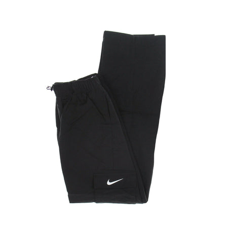Nike Pantalone Tuta Donna W Sportswear Essential Woven High-rise Pant Cargo Black/white da donna