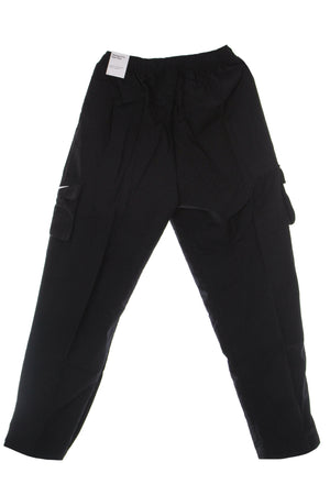 Nike Pantalone Tuta Donna W Sportswear Essential Woven High-rise Pant Cargo Black/white da donna