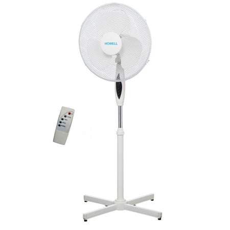 HOWELL VEP442MR Ventilatore A Piantana 45W Con Telecomando Pale Da 40cm