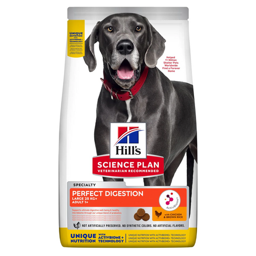 Hill's Perfect Digestion secco Cani Adulti Large pollo 12 kg
