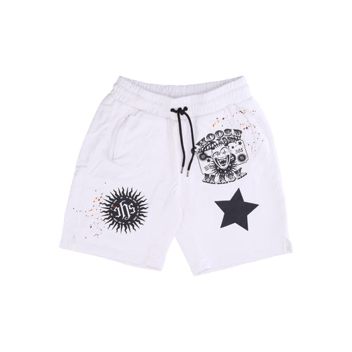 IHS Pantalone Corto Tuta Uomo Choose Your Mask Short White da uomo